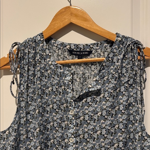 Veronica Beard Yulianna Floral Cotton-Blend Minidress - Picture 7 of 10